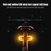 Bicycle Turn Signal Light Wireless Remote Control Bike Taillight USB Rechargeable Bicycle Front Rear Light LEBike Warning Lamp