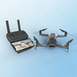 Hubsan BlackHawk3 GPS 16KM FPV Built-in 4G with 4K 48MP HD Camera 1080P 30fps HDR Video 3-axis Gimbal 53mins Flight Time Super Night View Blockbuster Mode Brushless Foldable RC Drone Quadcopter RTF 2 Batteries Combo