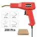 Welder Welding Machine 200PCS Staples Car Bumper Soldering Gun 4 Types Staples for Bumper Kayak Plastic Product Repairs