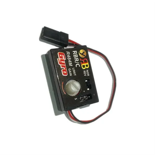 RBRC R484M Gyro for WPL D12 SG 1603 1604 HBX 2188A 1/12 1/16 1/18 1/24 Drift High Speed Racing RC Cars Vehicles Models Parts