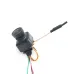 SLONWAKE FPV AIO RC Micro Camera 5.8G 48CH 400mW VTX FPV Transmitter with 2.5mm Lens CMOS 1200TVL Support OSD 2-4S Power for FPV Racing Drones