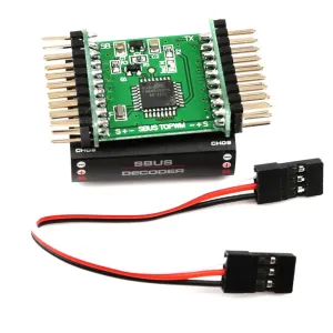 16CH SBUS To PWM/PPM Decoder Signal Converter For Futaba Frsky Reveiver