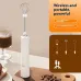 Comfook Rechargeable Handheld Milk Frother with 3 Speed Settings 3 Whisk Heads for Coffee, Egg & Baking