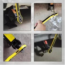 Auto Labor-saving Car Jack Ratchet Wrench 360 forward and reverse knob design Jack Ratchet Wrench Hand Tool Phillips Screwdriver