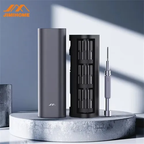 JIMIHOME JM-GNT56 Precision Screwdriver Set 56 in 1 Magnetic Bits Multi-purpose Household Tools Portable Compact Repair Kit High-grade Steel Construction Ergonomic Handle Design