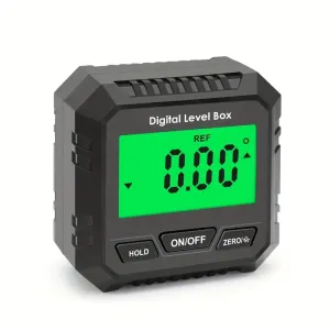 360 Digital Level Angle Gauge Mini Measuring Protractor Inclinometer with Electronic Magnetic Base Backlight Carpenter Tools