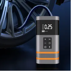 2 In 1 Portable Car Air Pump Emergency Jump Starter Power Bank Inflator with LED Light Fast Inflation Emergency Power Supply