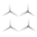6 Pairs HQProp 4X3X3V2 4030 4 Inch 3-Blade Propeller 5mm Hole Poly Carbonate for RC Drone FPV Racing