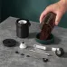 Comfook Manual Coffee Grinder with Ceramic Burrs Portable Hand Crank Mill Adjustable Coarseness for Espresso French Press Camping & Travel Use