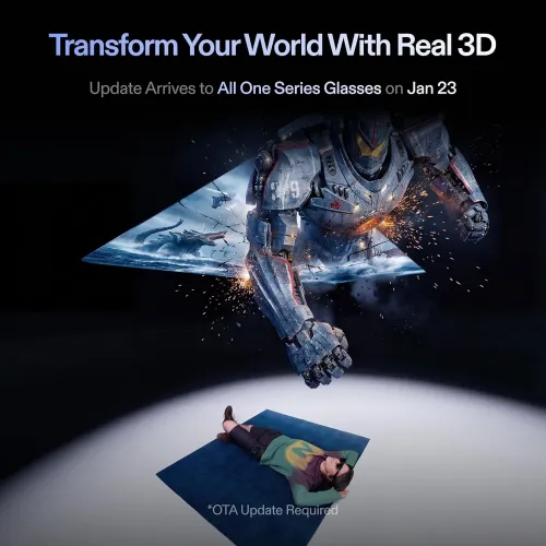 XREAL One Pro AR Glasses with X1 Chip 171-Inch 120Hz FHD 57 FOV BoseAudio 3DoF Spatial Screen for iPhone Steam Deck PC Android iOS