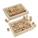 TWOTREES Laser Engraving Materials Pack Wood/Leather/Stainless Stain/Kraft cardboard for Laser Engraving Laser Cutting