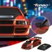 Turbo Racing C76 RTR 1/76 2.4G RWD Mini Drift RC Car Sports TC06 Chassis New Upgrade Motor THR-Curve Shocking Adjustable Wheelbase Micro LED Lights Full Proportional Vehicles Model Toys