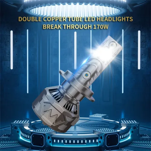INFITARY Q8 H1/H4/H7/H11/9005/9006/9012 170W 7000LM LED Headlight Bulb IP67 Waterproof Automotive Headlights High Brightness Bulbs