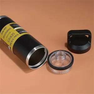 IPRee 1100ml Large Capacity Water Bottle Stainless Steel Thermos Vacuum Insulated Flask Bottle Leakproof Sports Portable Tumbler