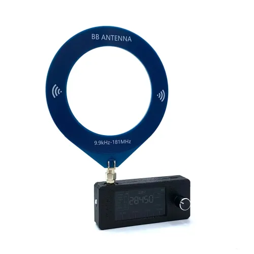 MINI SI4732 Pocket Radio 0.5-108MHz ESP32-S3 1.9 inch IPS Screen Long Battery Life Full Band AM FM USB LSB Receiver