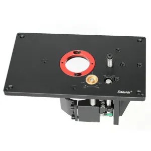 GANWEI 0-57mm Router Lift Woodworking Engraving and Grooving Machine Inverted Lifting Platform Adjustable Table  Milling Cutter Chamfer Carving and Slotting