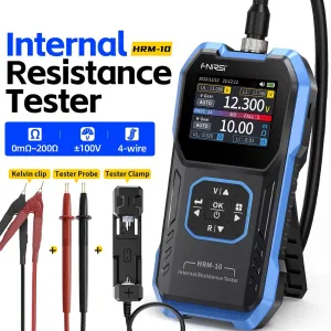 FNIRSI HRM-10 18650 Battery Voltage Internal Resistance Tester High-precision Trithium Lithium lron Phosphate Battery Test
