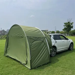 Xmund Camping Car Rear Tent Outdoor Car Trunk Tent with Canopy Car Trunk Extension Tent Sunshine-Proof Camping Equipmen