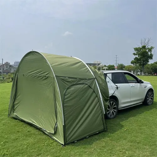 Xmund Camping Car Rear Tent Outdoor Car Trunk Tent with Canopy Car Trunk Extension Tent Sunshine-Proof Camping Equipmen