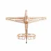 JWRC Messerchmitt BF109 Fighter 1070mm Wingspan Balsa Wood RC Airplane Warbird KIT