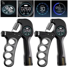 KALOA5-100Kg Adjustable Heavy Hand Grip Exercise Strengthener Gripper Finger Expander Arm Wrist Forearm Trainers Fitness Steel Spring