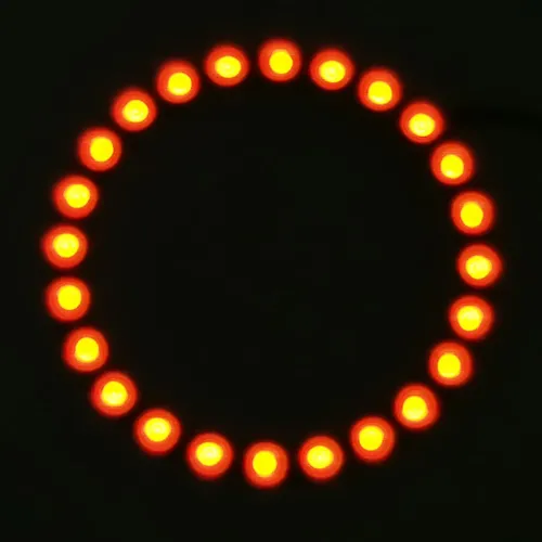 QTModel Three-Color LED Taillight System 5-6V for 64mm 70mm Ducted Fan Unit EDF Jet RC Airplane