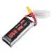 4Pcs URUAV 7.6V 300mAh 80C/160C 2S HV 4.35V Lipo Battery XT30 Plug for BETAFPV Whoop Quadcopter
