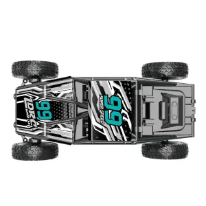 LDRC 18499 Waterproof Driving Version RTR 1/18 2.4G 4WD RC Car Rock Crawler Pipe Rack Off-Road Climbing Truck LED Light Full Proportional Vehicles Models Straight Bridge Axle Toys