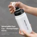 WESBIKING 550ML Extrusion Bicycle Water Bottle Portable Lightweight Drop-resistant Leak-proof Sports Bike Kettle for MTB Outdoor Cycling