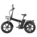 EDIRECT SINOHON A20 Electric Bike 48V 18AH 1000W Motor Recommended Top Speed 25KM/H 20inch 80-100KM Max Mileage 150KG Max Load Electric Bicycle