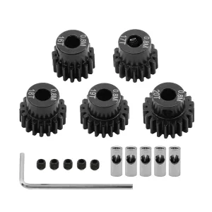 Short Truck Climbing Model RC Car Hardened Steel Gear 0.8 Module 5MM Inner Diameter Motor Gear Set Parts
