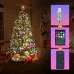 16.4ft /32.8ft /65.6ft iDeal LED Colorful USB LED Decorative String Lights with App Control Bluetooth Remote IP66 Waterproof for Holiday Room Decoration