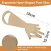 Ergonomic Hand Shaped Push Stick Table Saw Safety Tool MDF Wood Non Slip Design for Precision Woodworking Miter Saw Router Table Jointers