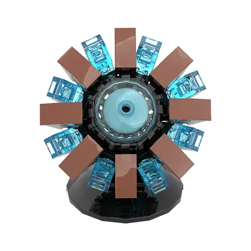 MK1 Arc Reactor DIY Building Block Model Assembling Puzzle Game Toy