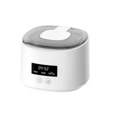 Tevorex Household Jewelry Cleaner with Touch Screen 50KHz 3 Cleaning Modes Ultrasonic Cleaner for Dentures Glasses Watches