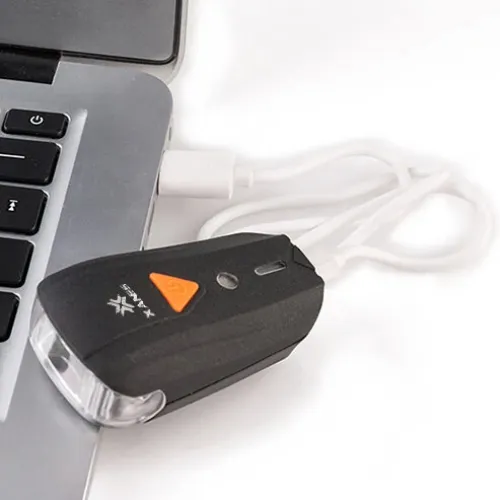 600LM XPG + 2 LEBicycle German Standard Smart Sensor Warning Light Bike Front Light Headlight