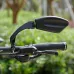1PBike Rearview Mirror Mountain Bike HReflection Mirror 360 Rotation Wide Range Adjustable Mirror for Electric Bike