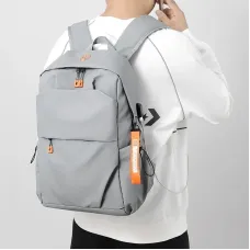 Men's Backpack Waterproof Lightweight USB Charging Laptop Bag Male Business Casual Youth Travel Backbag Teenage Outdoor Sport Bag Student Schoolbag