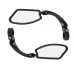 1PBike Rearview Mirror Mountain Bike HReflection Mirror 360 Rotation Wide Range Adjustable Mirror for Electric Bike