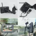 Wireless Solar Powered Backup Camera AHD 5 Inch Rear View Monitor Wide Angle Night Vision Long Range Transmission Waterproof