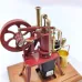 OKMO R01 1/12 Stirling Hot Air Pump Engine Model Water-cooled External Combustion Engine Copper Castings Physics Science Experiment for Children