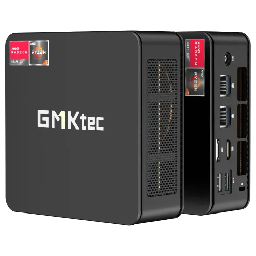 GMKtec M5 Ultra Mini PC AMD Ryzen 7 7730U 8 cores 16 threads Windows 11 Pro WIFI 6E Dual 2.5G LAN BT5.2 HD 4K Triple Screen Display Mini Gaming Computer Desktop PC