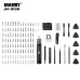Jakemy JM-8198/135pcs JM-8199/257pcs Repair Tool Kit CR-V Steel Micro Screwdriver Bits Modular Handle Design Universal Compatibility