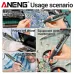 ANENG SL108 Electric Soldering Iron 96W PD QC Adjustable Temperature 100C-450C OLED Display Portable Fast Heat Soldering Iron Tools