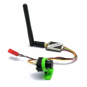 EWRF 5.8GHz FPV Transmitter with 1000TVL Camera  48CH, 100/200/400/1000mW Long Range, Supports OSD/Pitmode/Smartaudio, 2.8mm Lens for RC Drones