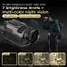 IPRee D15 1080P Monocular Infrared Night Vision Device Day Night Use Photo Video 28X Digital For Hunting,Camping Use
