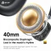 PICUN F5 ANC Headset bluetooth Headphone -25dB Active Noise Cancelling 40mm Large Drivers HiFi Stereo AAC Audio Low Game Delay Headphones with Mic
