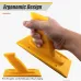 Woodworking Push Handle Ergonomic Safety Tool for Saw & Planer Cutting Tasks ABS Non Slip Rubber Grip