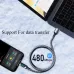 120W 6A Digital Display Type-C/USB to Type-C Fast Charging Data Transmission Cord Line 1M/2M Long For Apple15 For Xiaomi For Huawei For Oppo