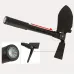 Portable Folding Multi-function Gardening Shovel with Extra Utility Tools Outdoor Mountaineering Small Mini Shovel Fishing Camping Shovel Spade